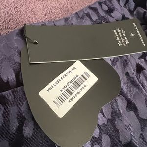 Nine lives purple maxi skirt